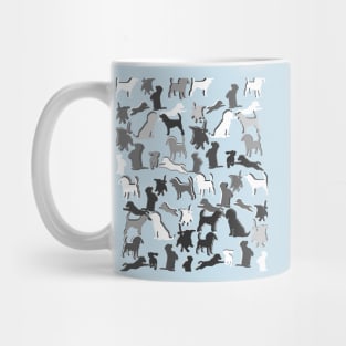 Beagleaflauge in Grigio Mug